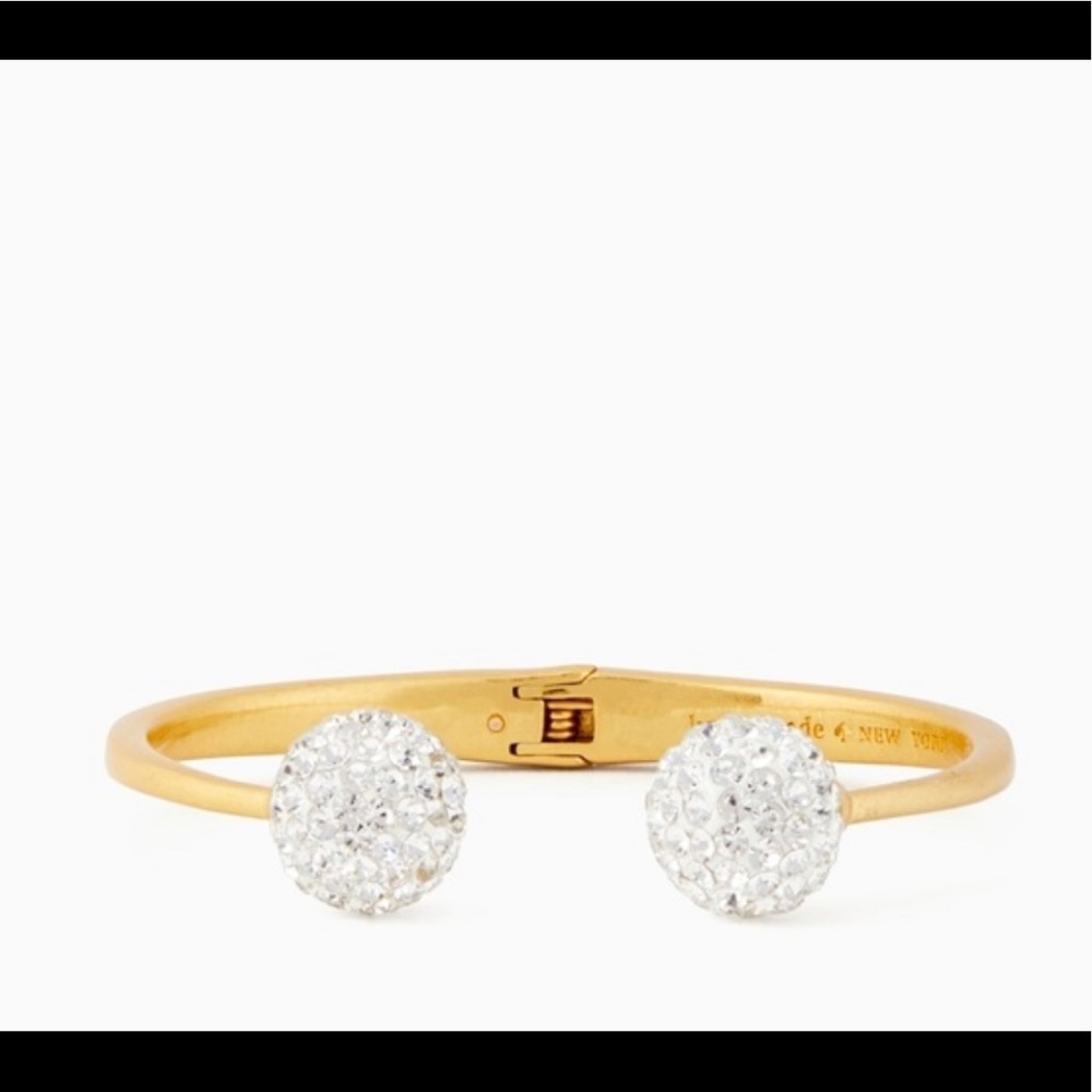 KATE SPADE “Razzle Dazzle” Open Hinged Bangle - Picture 3 of 7